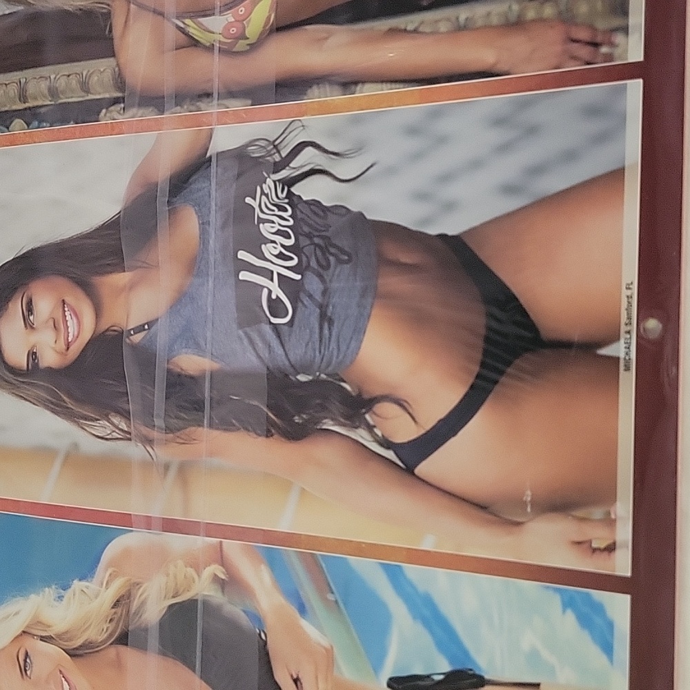 New-sealed Never Used HOOTERS Collection Calendar Girls 2016 - Picture 9 of 14